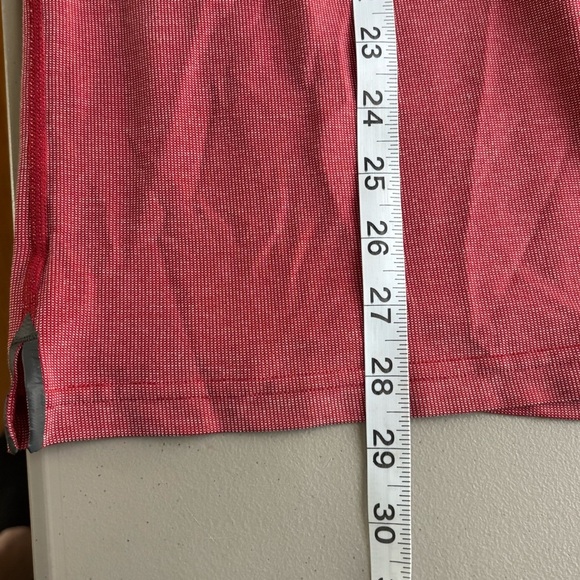 RHÔNE 2pc Navy and Red Polo men’s Shirt Sz XL performance golf lot - Picture 15 of 16